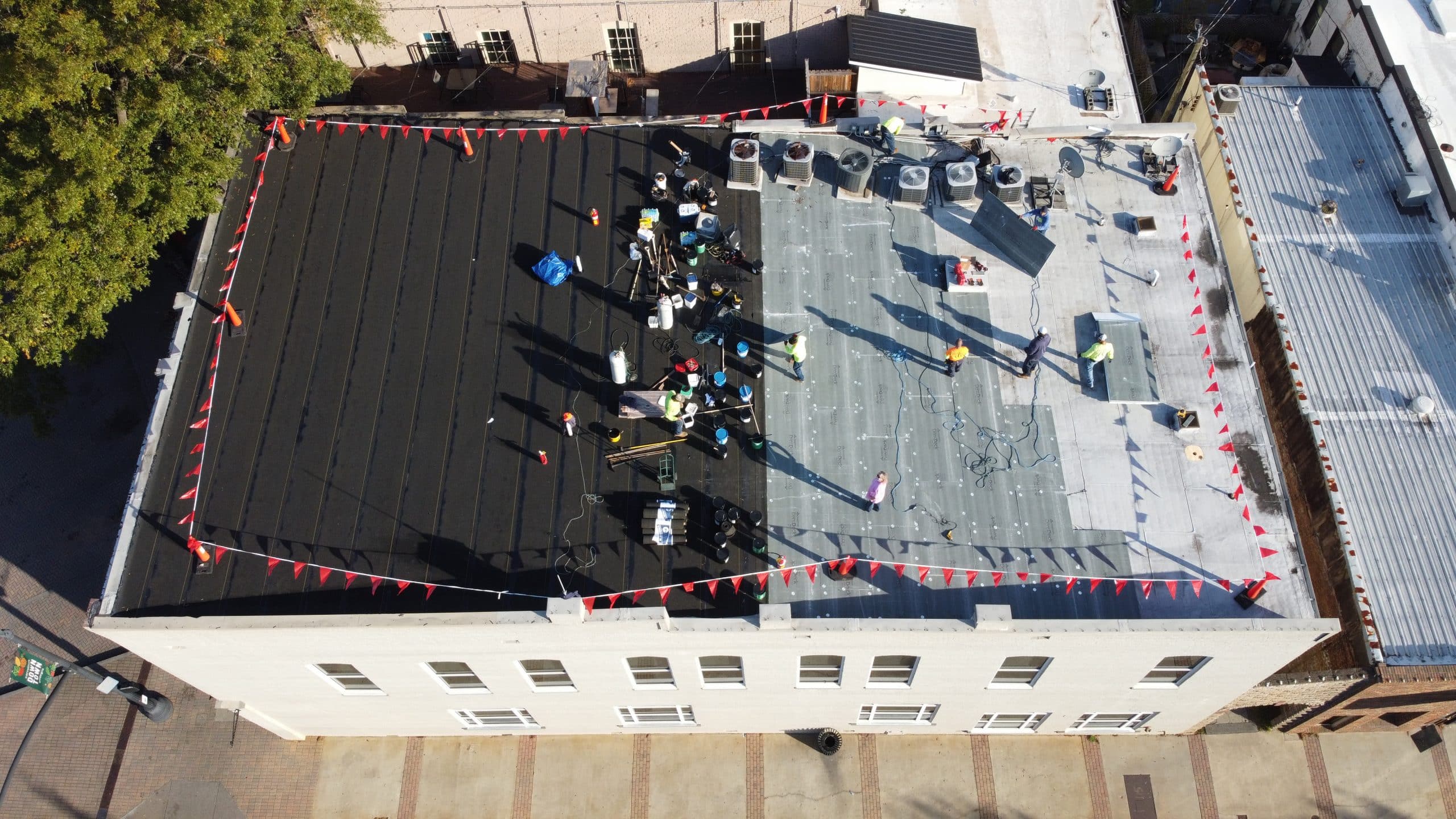 commercial roof recover